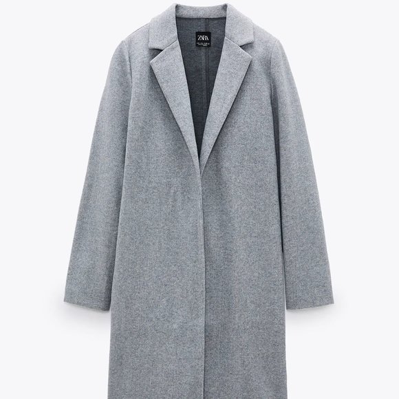 Zara Jackets & Blazers - COAT WITH LAPEL COLLAR